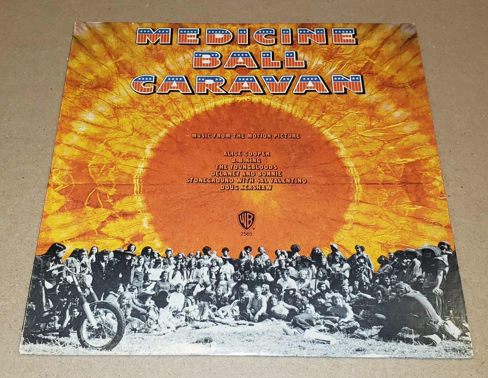 MEDICINE BALL CARAVAN RARE 1971 WHITE LABEL PROMO VINYL MINT-/MINT- ALICE COOPER