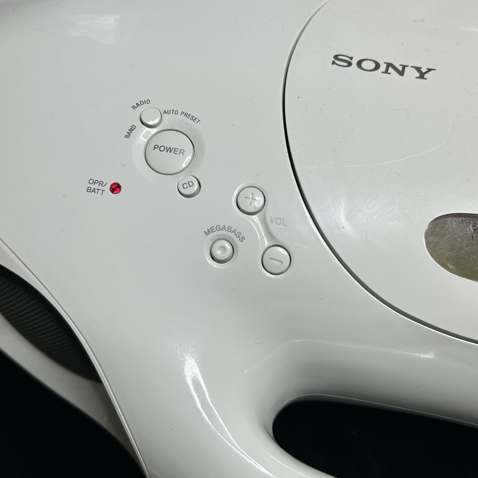 Sony BOOM BOX ZS-XN30 Personal Audio System CD Player Radio Tested READ Descript