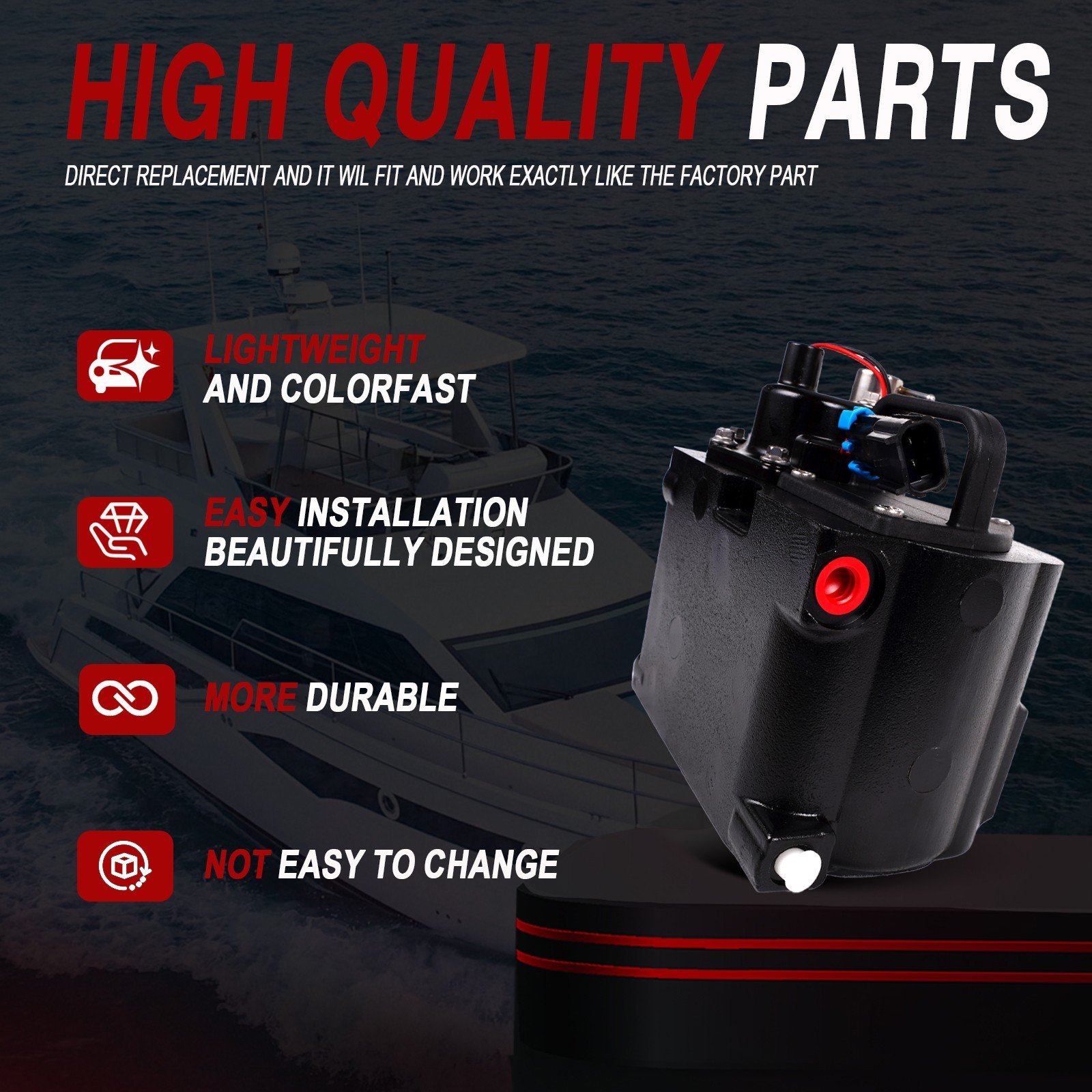 Fuel Pump Module 8M0047215 / 864650A13 Fit For MerCruiser Cool