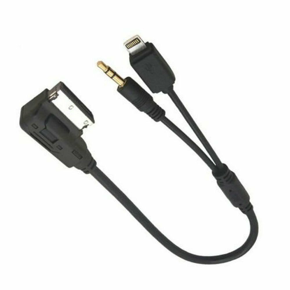 AMI Music Interface Connector USB Charger Aux Cable for iPhone For Mercedes Benz