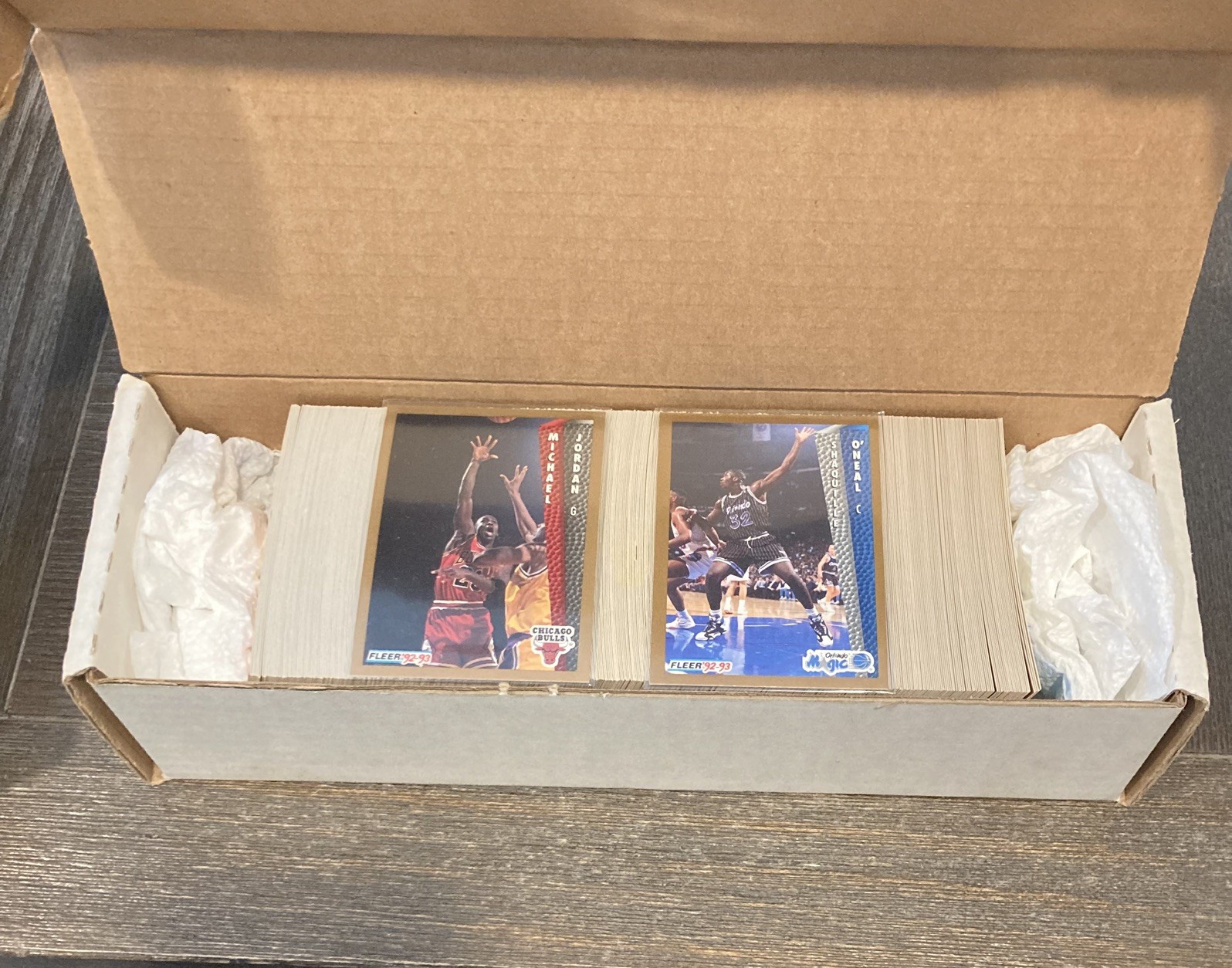 1992-93 Fleer NBA Complete Set Series 1 & 2 (#1-444) SHAQ RC & 4 Michael Jordans