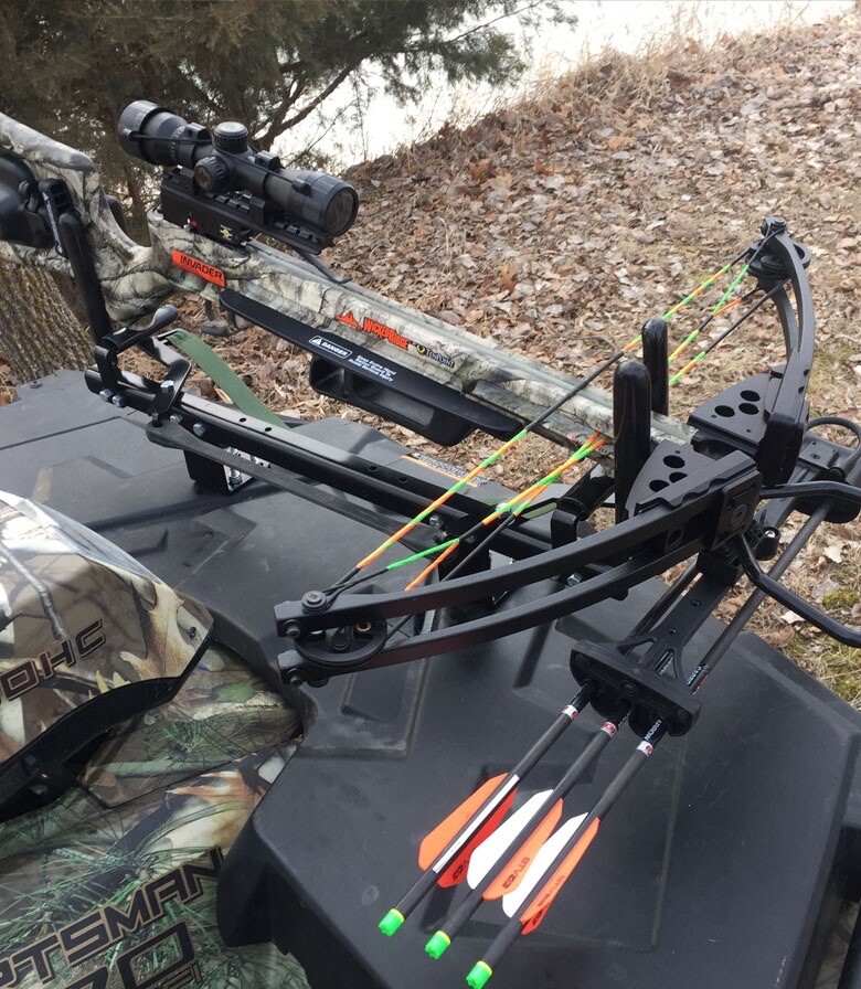 Gator Gripp atv bow gun rack-FREE SHIPPING-CONT US ONLY.