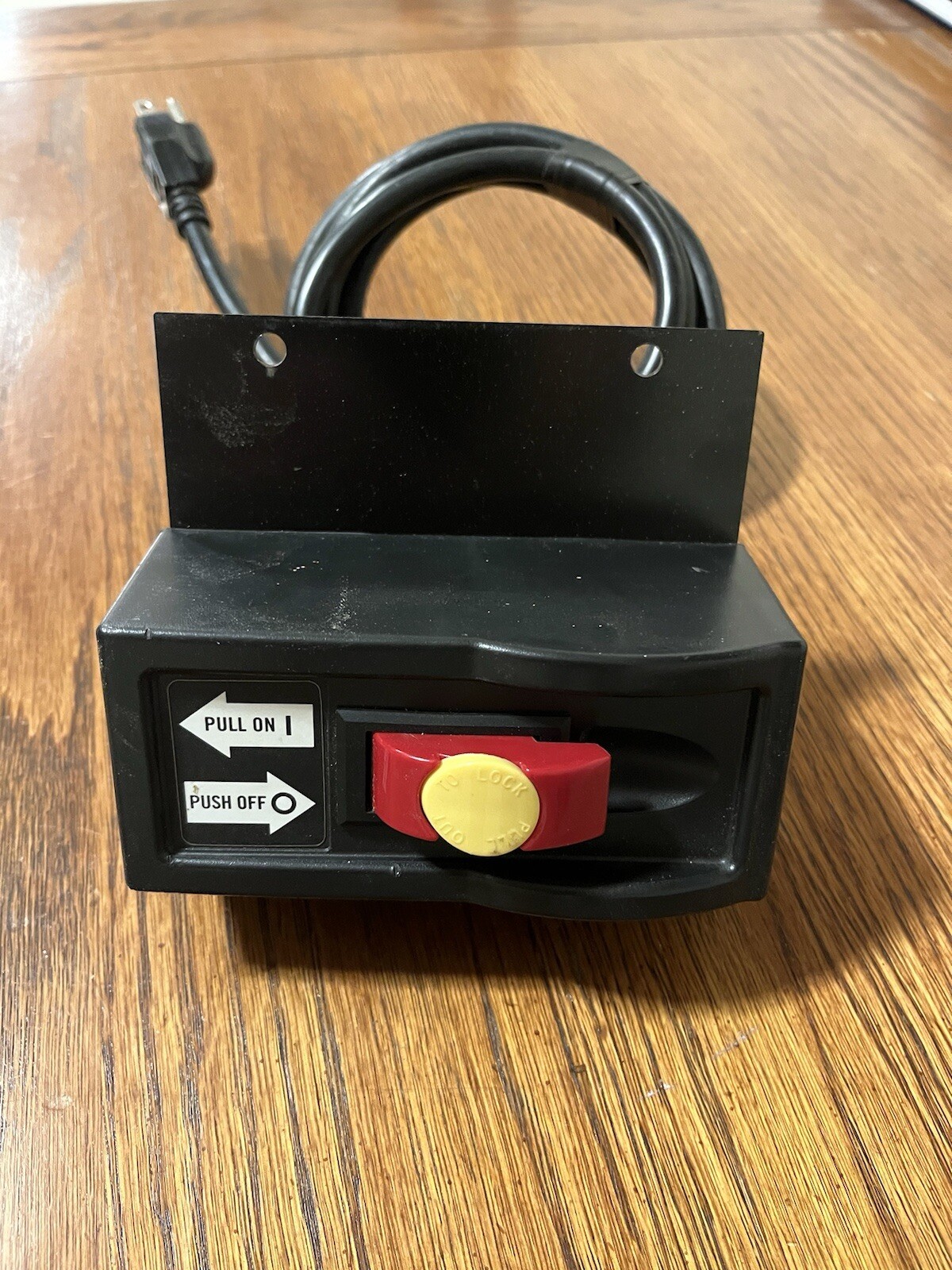 On/Off Power Switch Safety Sears Craftsman 315 Table Saw Rail Mount Ex Cond