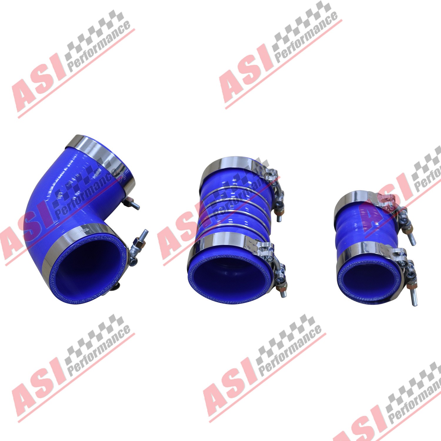 Silicone Hose Kit W/ Stainless Clamps For GM 6.6L LBZ LMM Duramax 2006-2010 NEW