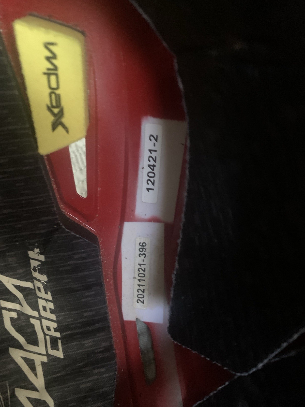 JJ Wetherholt Memphis Redbirds Game Used Autographed Batting Helmet - JSA COA