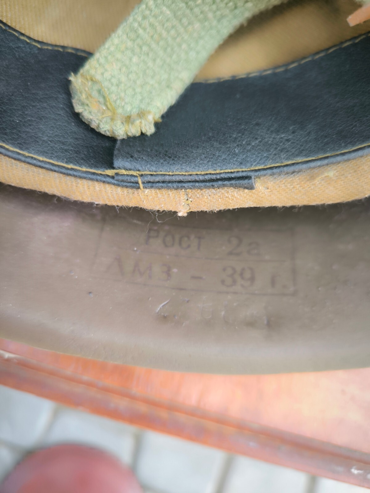 Helmet soviet russia SSH 39 original nice helmet WW2 WWII