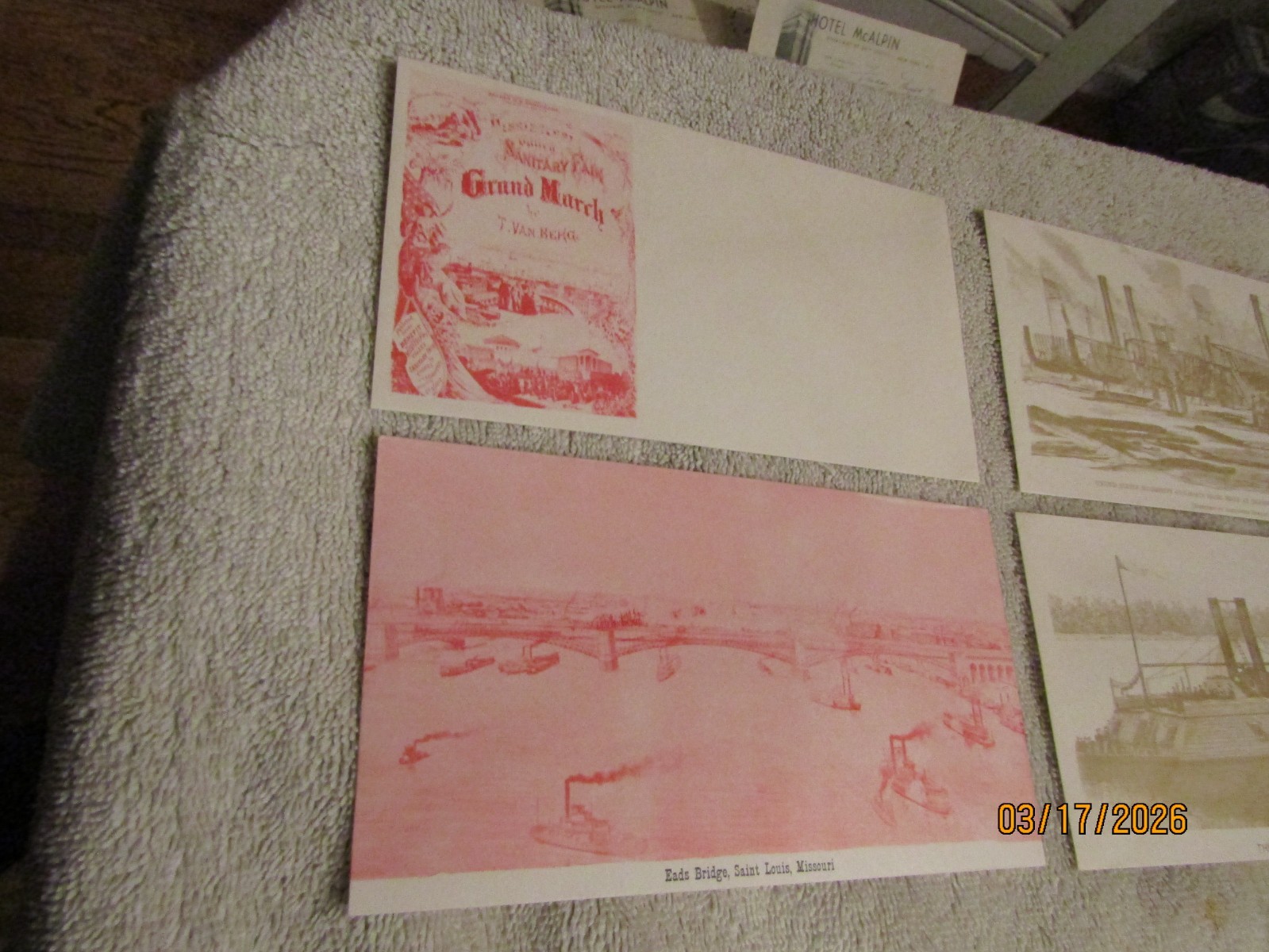 St Louis 1963 Eads Bridge Civil War First US Ironclad Gun Boats Envelopes FDC