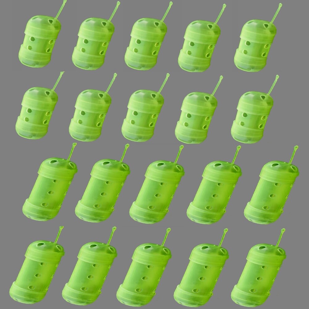 20 x Swim Feeders Block End Match Fishing for Maggots 2 Sizes Coarse Swimfeeder