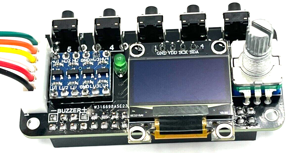 Commodore 1541 Emulator PI1541 HAT with ROTARY, OLED screen, USA Seller!