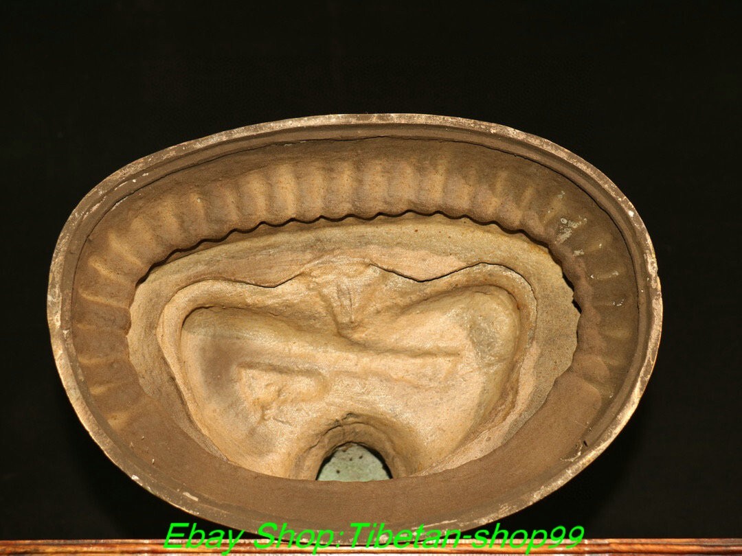 17.7" Old Bronze Cloisonne Enamel Gold Amitayus longevity God Goddess Statue