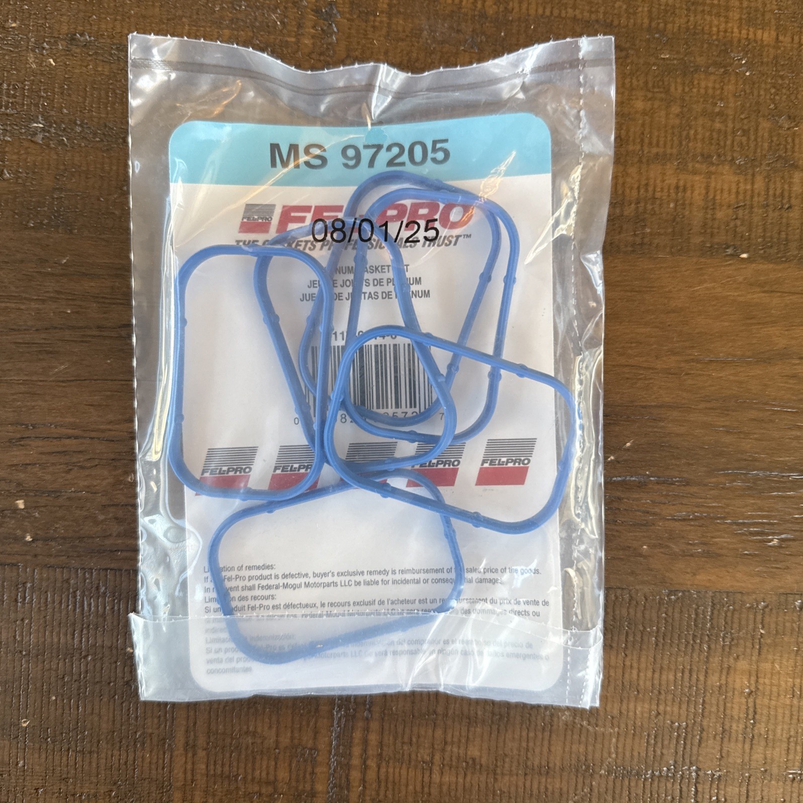 Fuel Injection Plenum Gasket Set Fel-Pro MS 97205