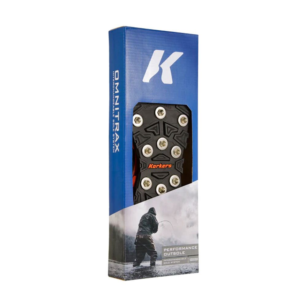 KORKERS OmniTrax V3.0 Triple Threat Carbide Spike Outsole