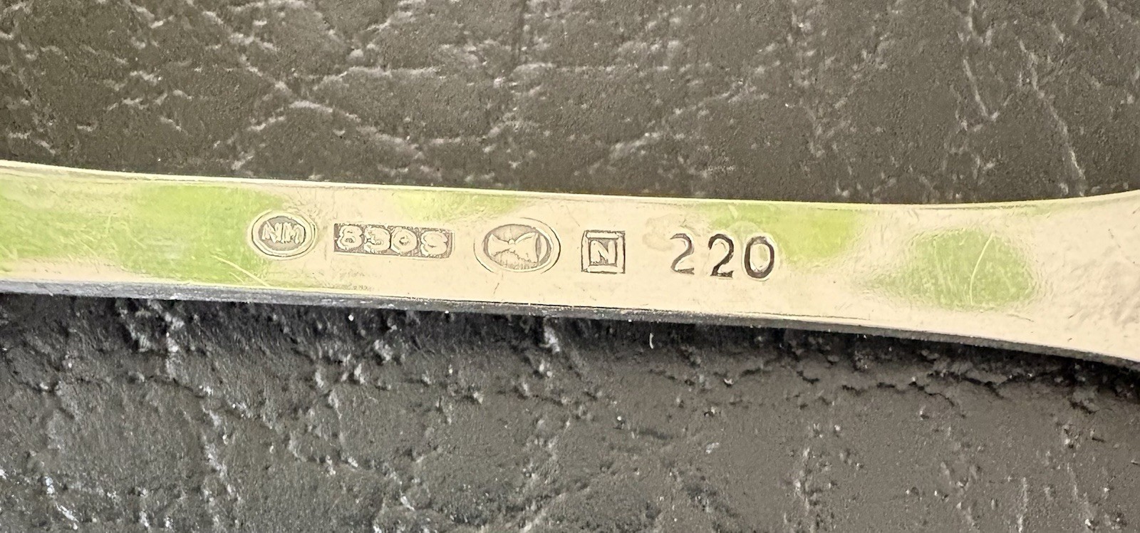 THORVALD MARTHINSEN 830S 220 Silver Vintage Norway Viking Flower Spoon Forks