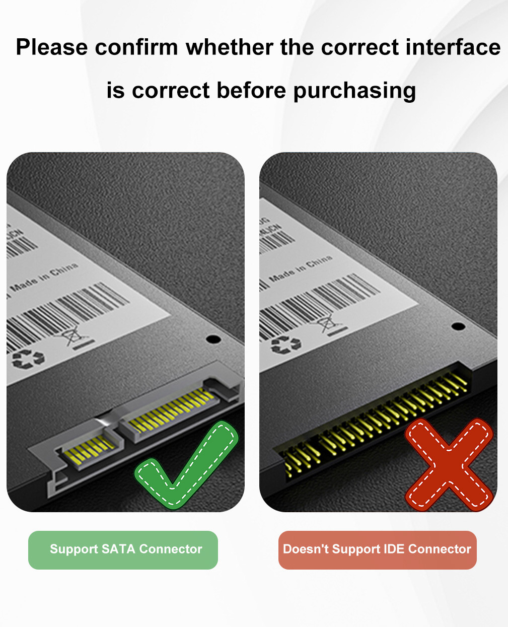 USB 3.0 to 2.5" SATA III Hard Drive Adapter Cable/UASP -SATA to USB3.0 Converter