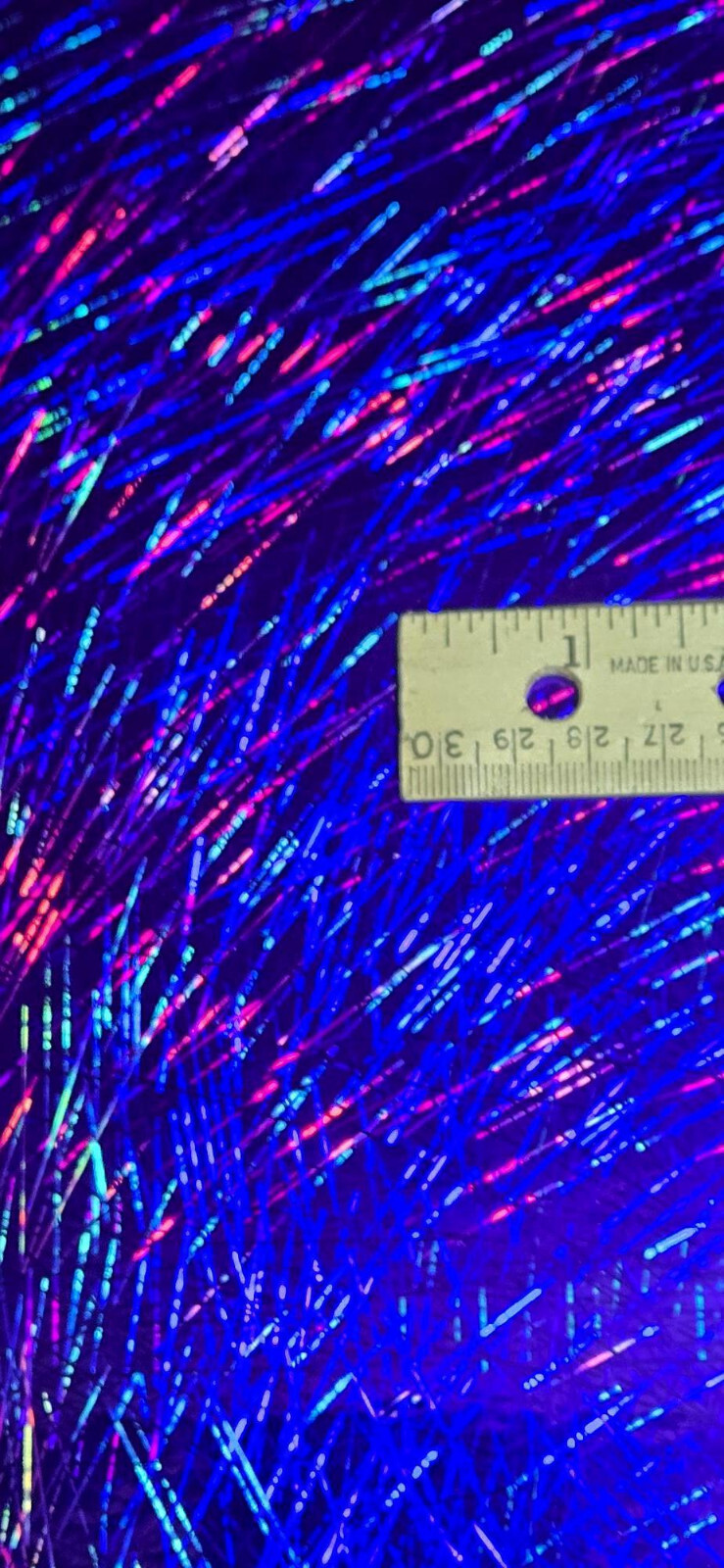 Holographic Royal Purple Light Ray Sign Plotter Cutter Vinyl Roll