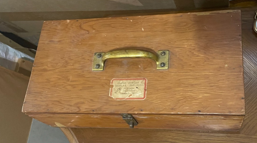 Entomology Slides Microscope Biology Insects With Box 1950's