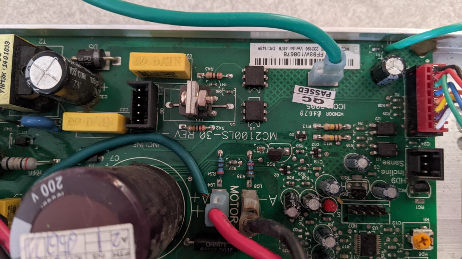 MC2100LTS-30 MC2100LS 30 ProForm GoldsGym NordicTrack Treadmill Motor Controller