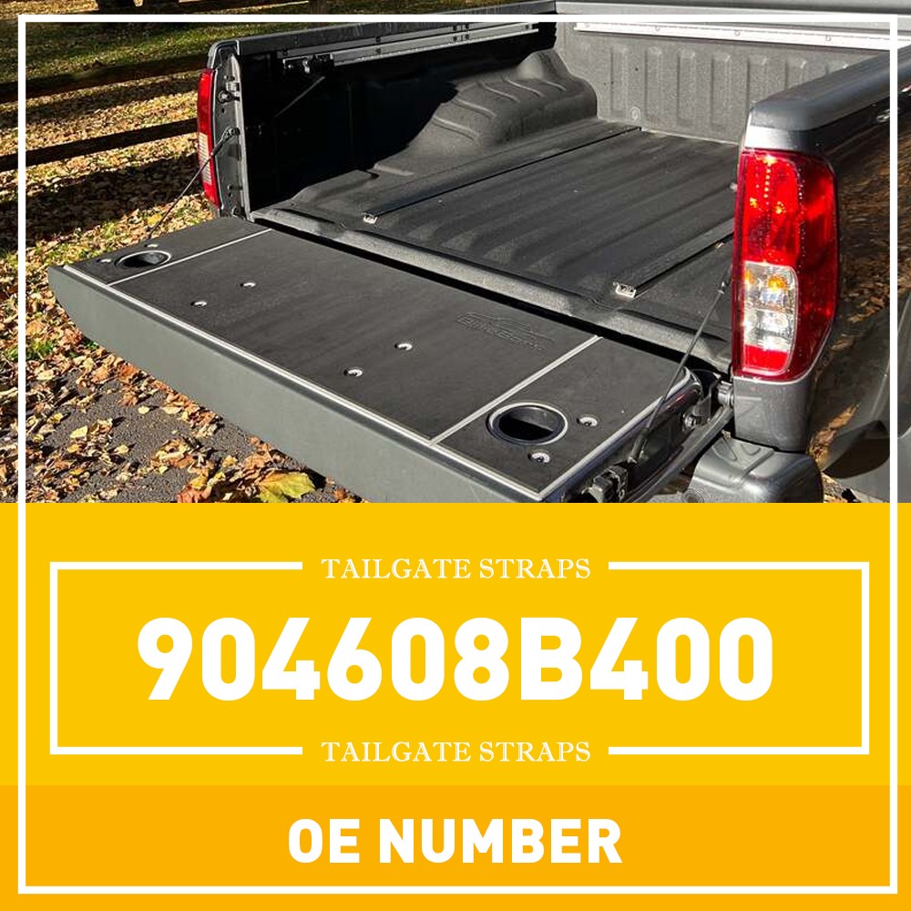 NEW Tailgate Tail Gate Cables Pair Set for 1998-2004 Nissan Frontier 904608B400