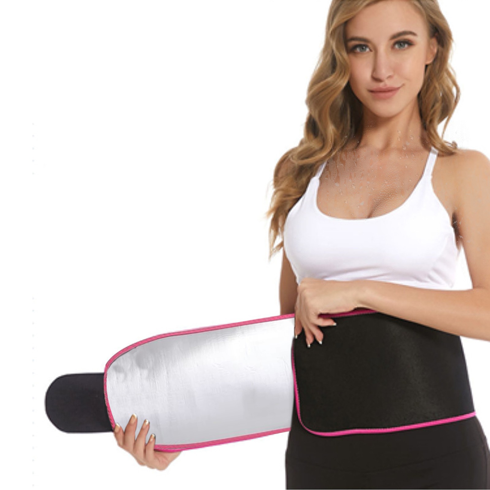 Men&Women Adjustable Waist Trainer for Weight Loss&Toning - Fitness Shaper Belt
