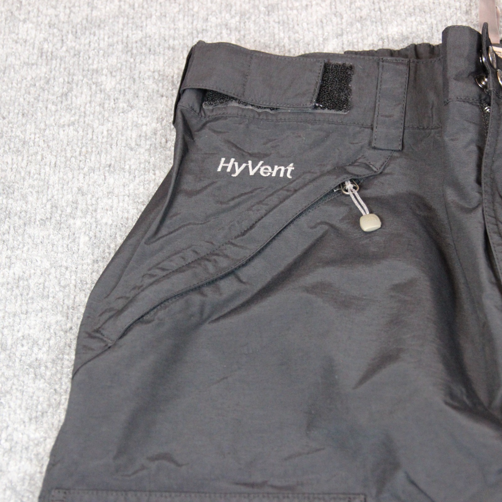 The North Face Snow Pants Men's Large 34X31 DryVent Black Nylon Snowboard Ski