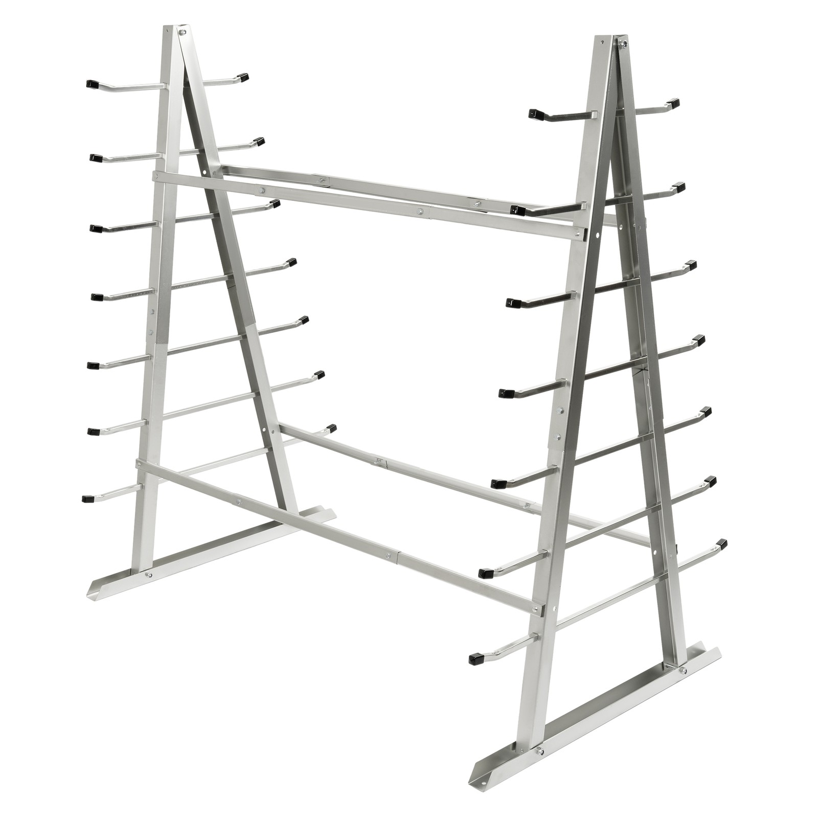 7-Tier Horizontal Storage Rack 5FTx 3FTx5 1/2FT Floor Standing Lumber For Garage