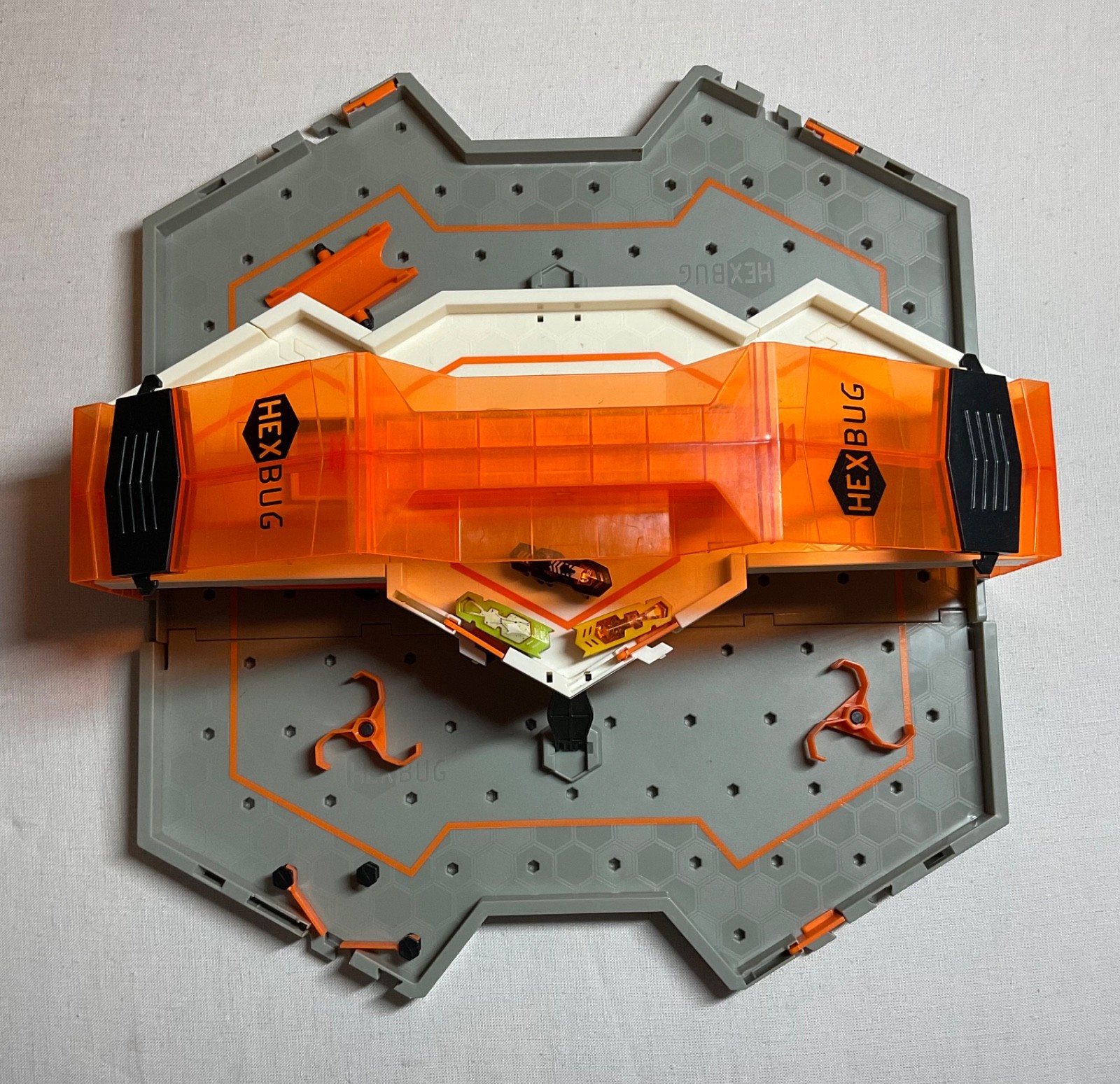 Hex Bug Nano Hive Habitat Playset Track Travel Storage Carry Case Handle