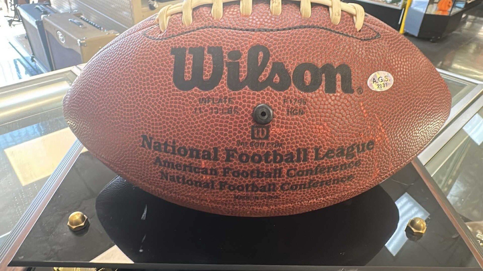 2005 Top 10 NFL Draft Picks Autographed Football