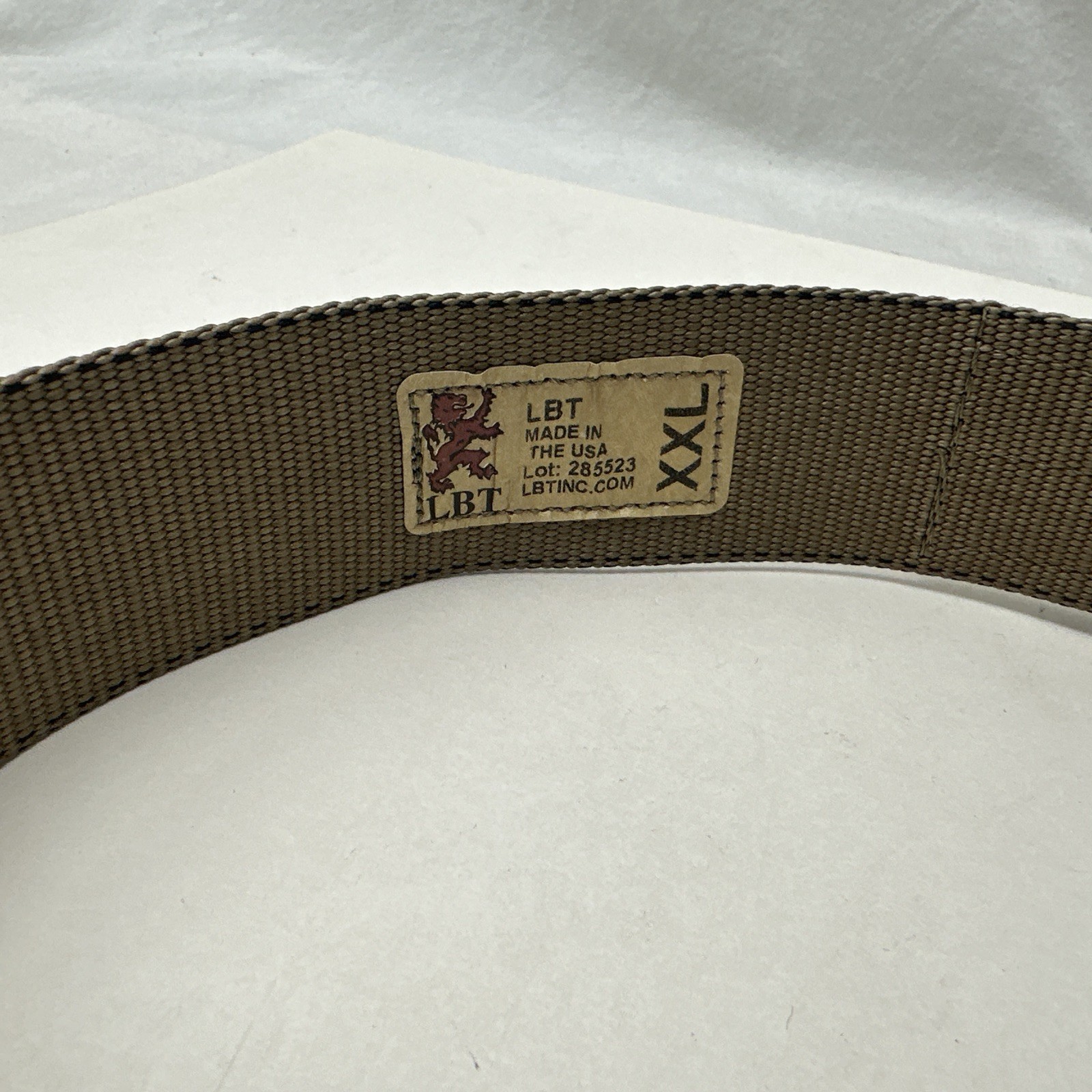 London Bridge Trading LBT-0612A-CXL Desert Tan XXL Riggers Belt