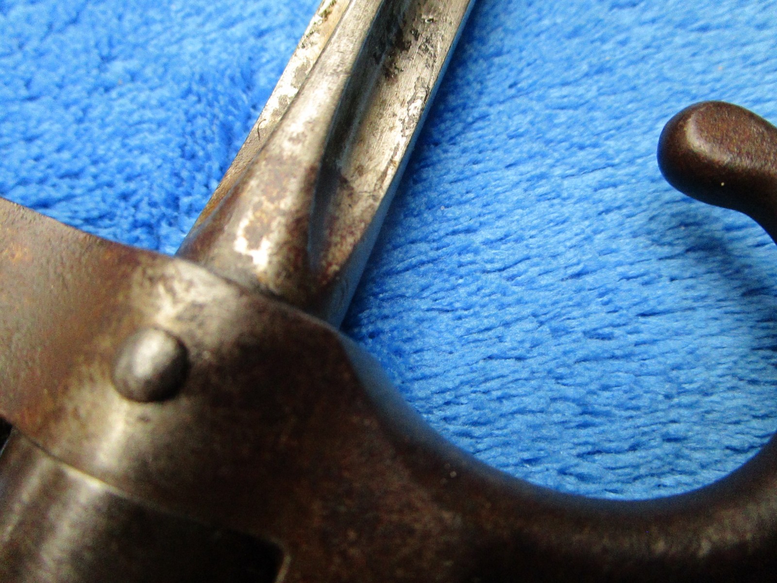 ORIGINAL ANTIQUE M1886 FRENCH LEBEL "ROSALIE" BAYONET AND SCABBARD WITH FROG