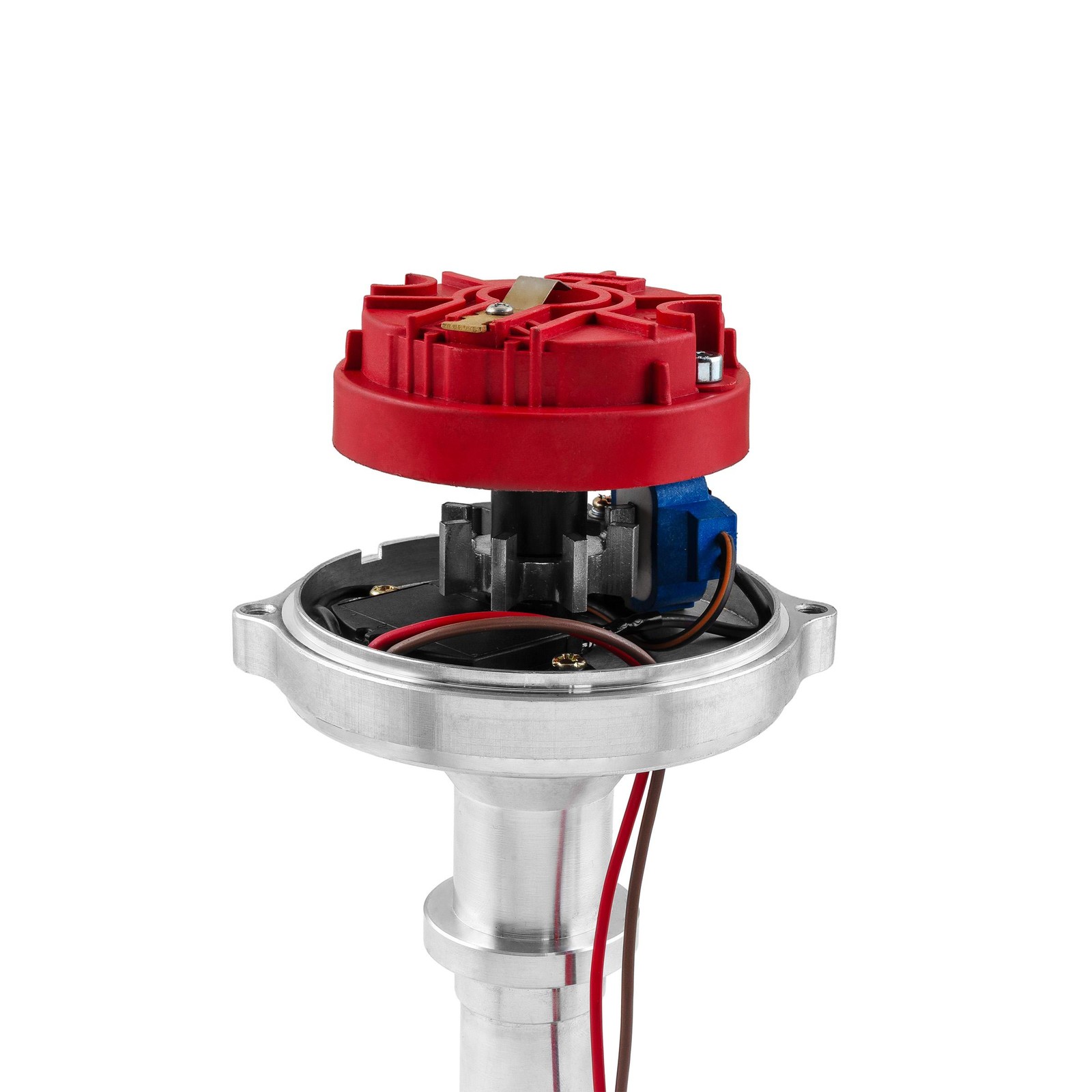 Chevy SBC 350 BBC 454 Pro Billet Aluminum Ready To Run MSD Style Cap