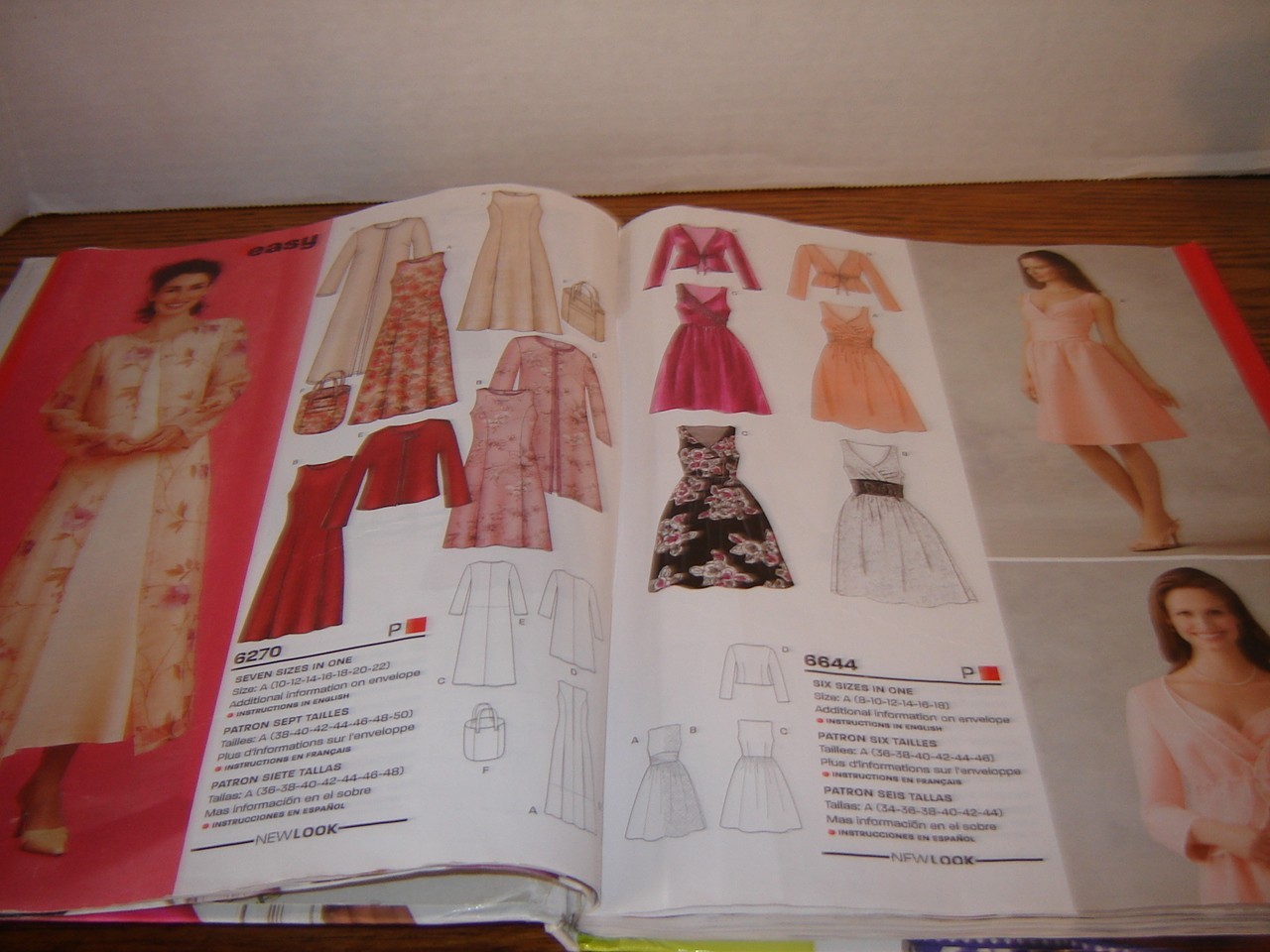 NEW LOOK SEWING PATTERNS counter CATALOG spring 2007 328 pages