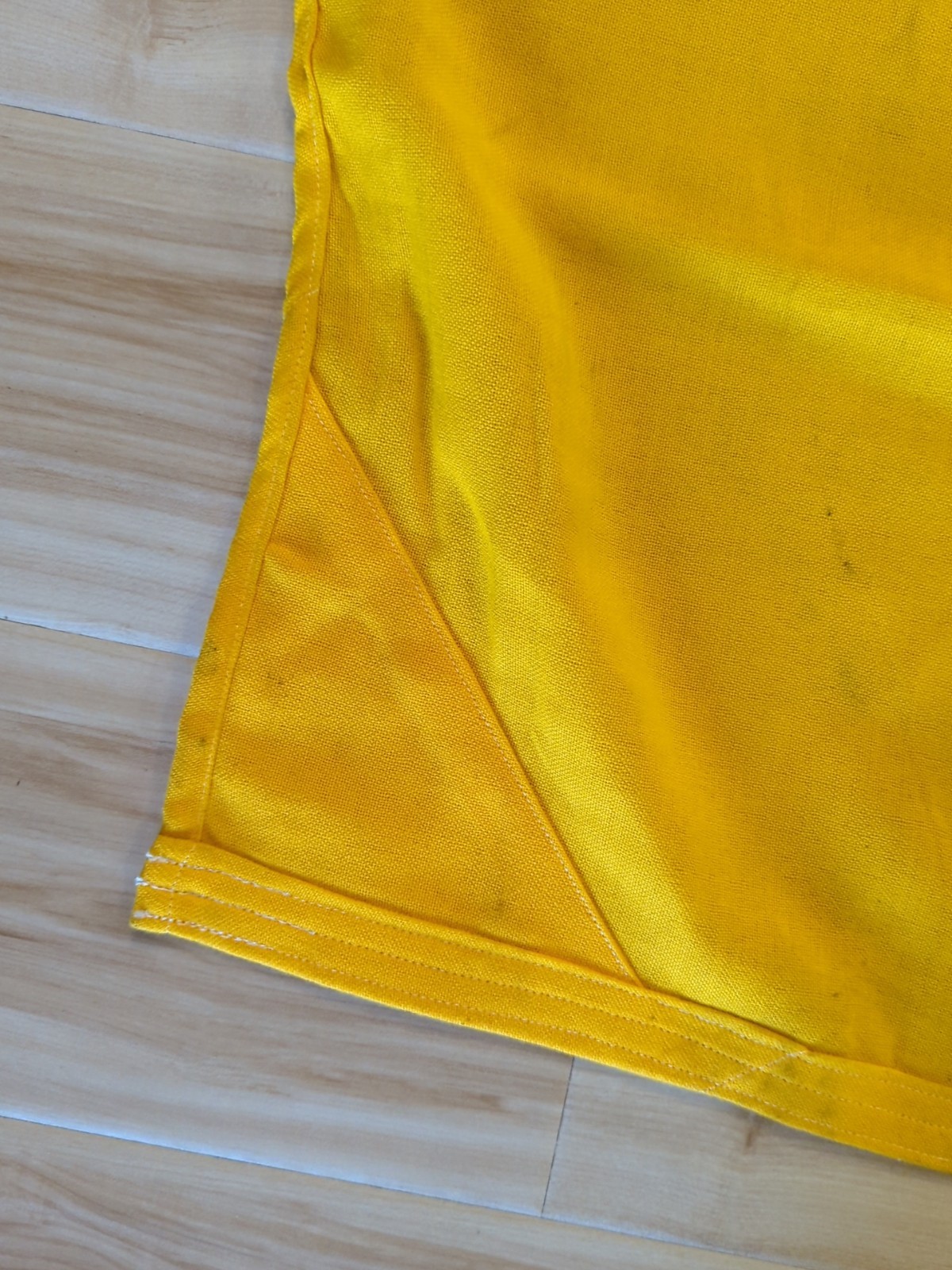 Salvaged Vintage Nautical International Signal Flag I (India) With Clasp 32x36"