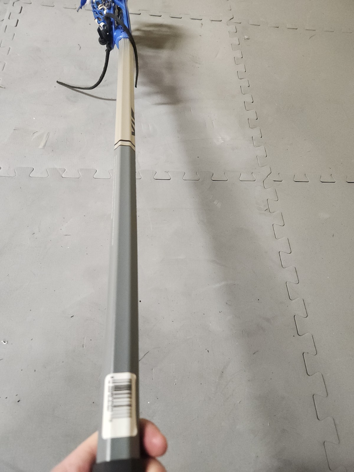 Rare Stx OG K18 Lacrosse Head Excellent Condition On A New Mens 7075 CrankShaft