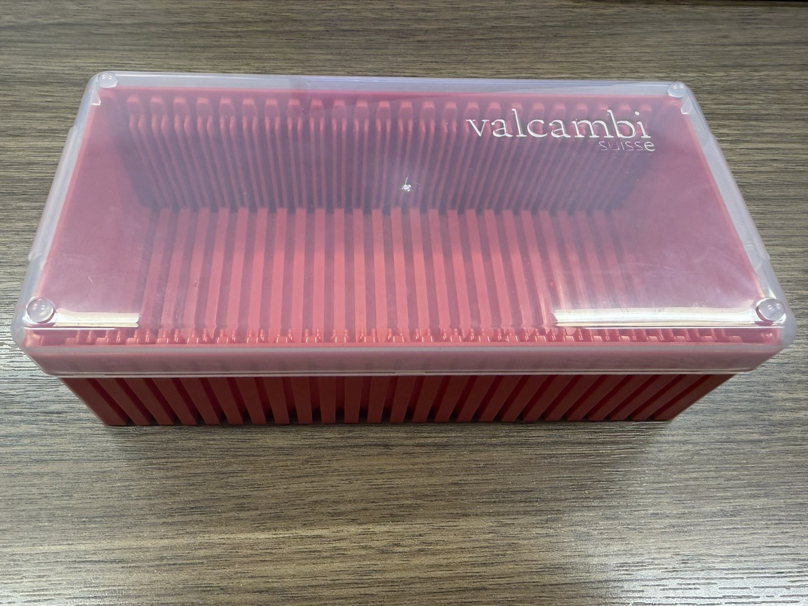 Valcambi Suisse Bullion EMPTY Storage Box, USED, NO METALS