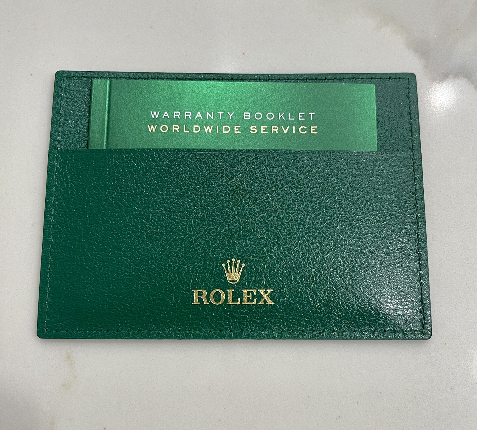 100% Genuine Rolex Card Holder Guarantee Manual Booklet New Style 2020- NOW *NEW