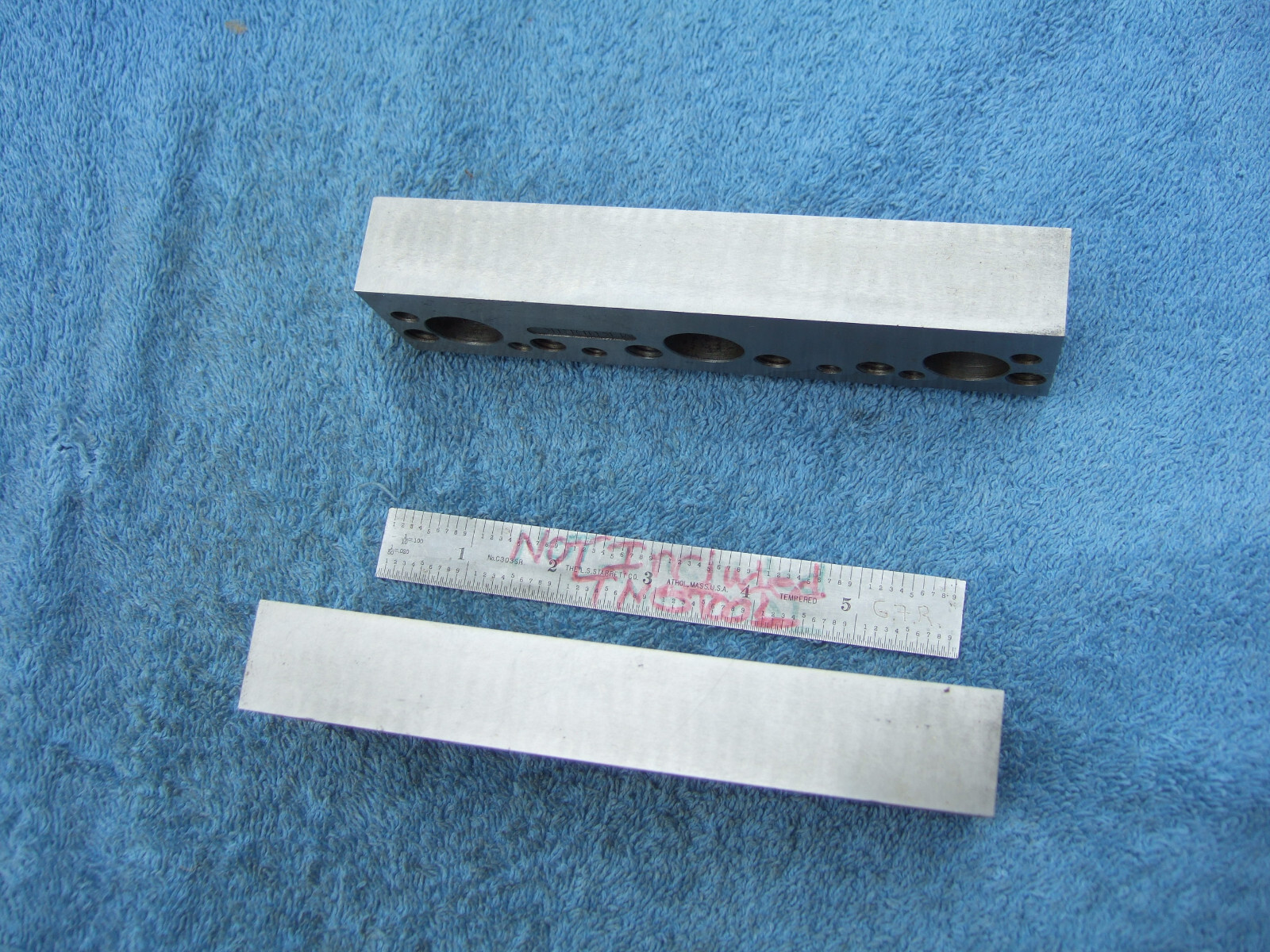 PARALLELS STEP (2) BLOCKS TAPPED MACHINIST TOOLMAKER PRECISE SURFACE GRIND MILL