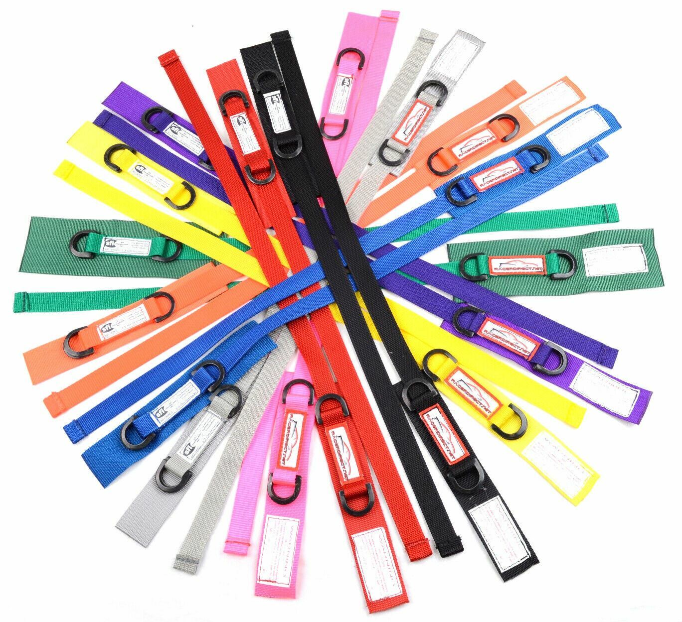 USAC RACING ARM RESTRAINTS HARNESS SFI 3.3 CERTIFIED ARM CONTAIN BLACK & RED