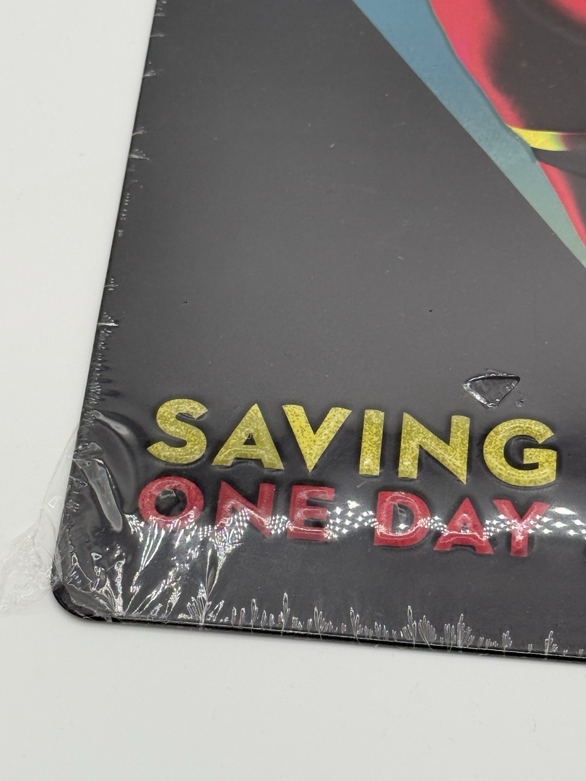 Disney Pixar The Incredibles Mr. Incredible Saving the Day Metal Tin Sign 13x9"