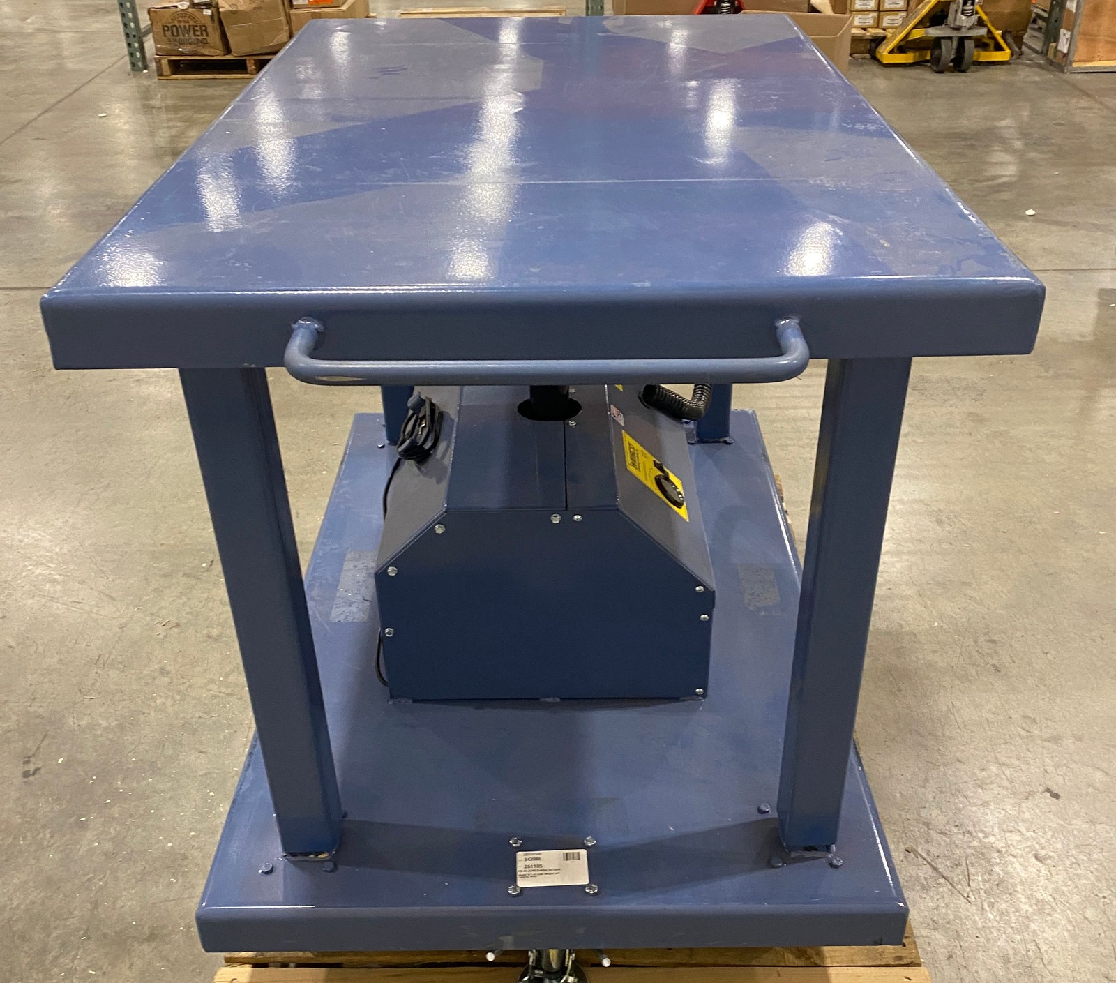 Wesco 32” x 48” Powered Lift Table 4000 Lb. Capacity 261105