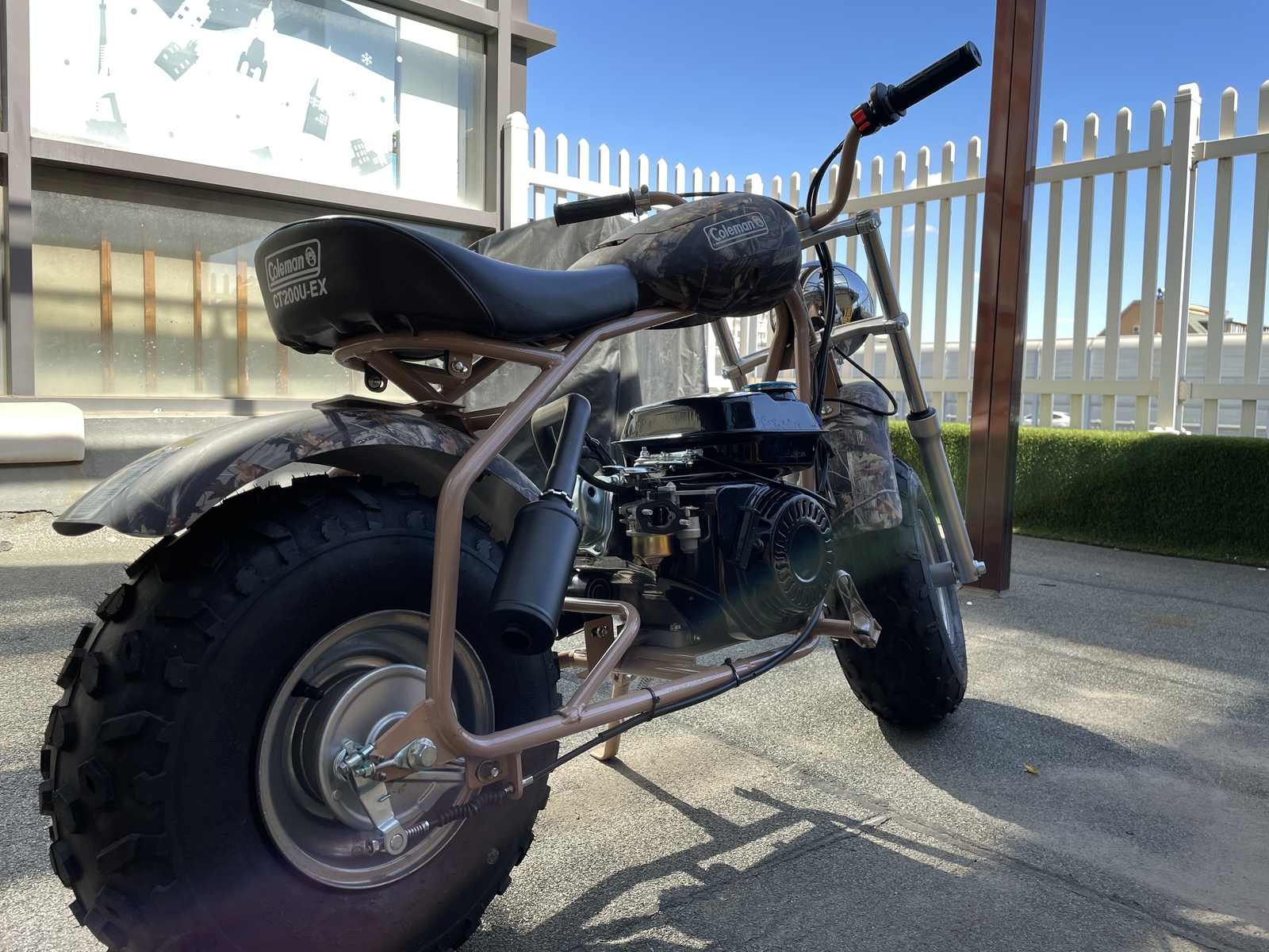 Upgrade Exhaust Pipe W/Muffler For Coleman CT200U 212cc 196cc Go Kart Mini Bike