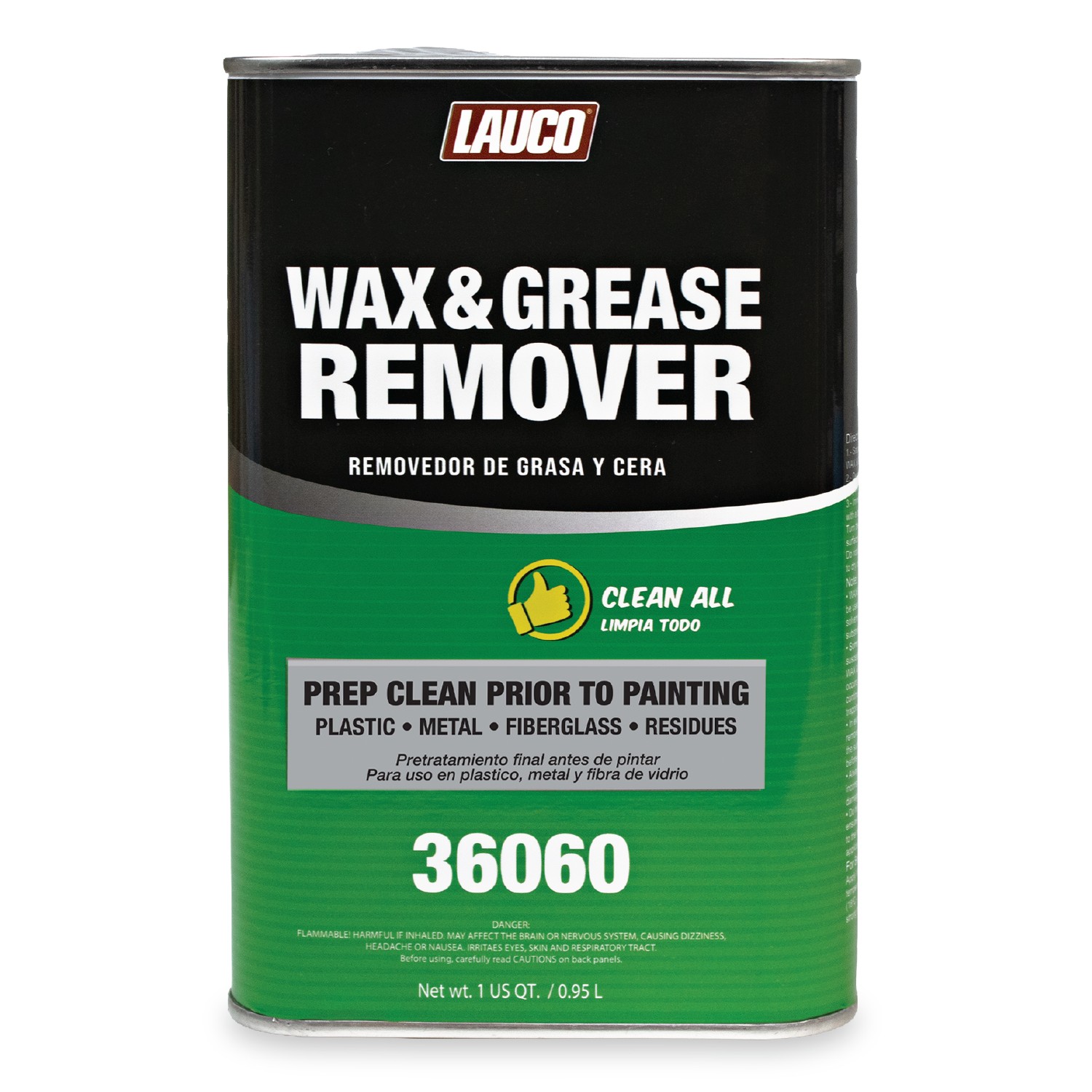 Lauco Wax and Grease Remover 1 Gallon – Multi-Surface Paint Prep Cleaner