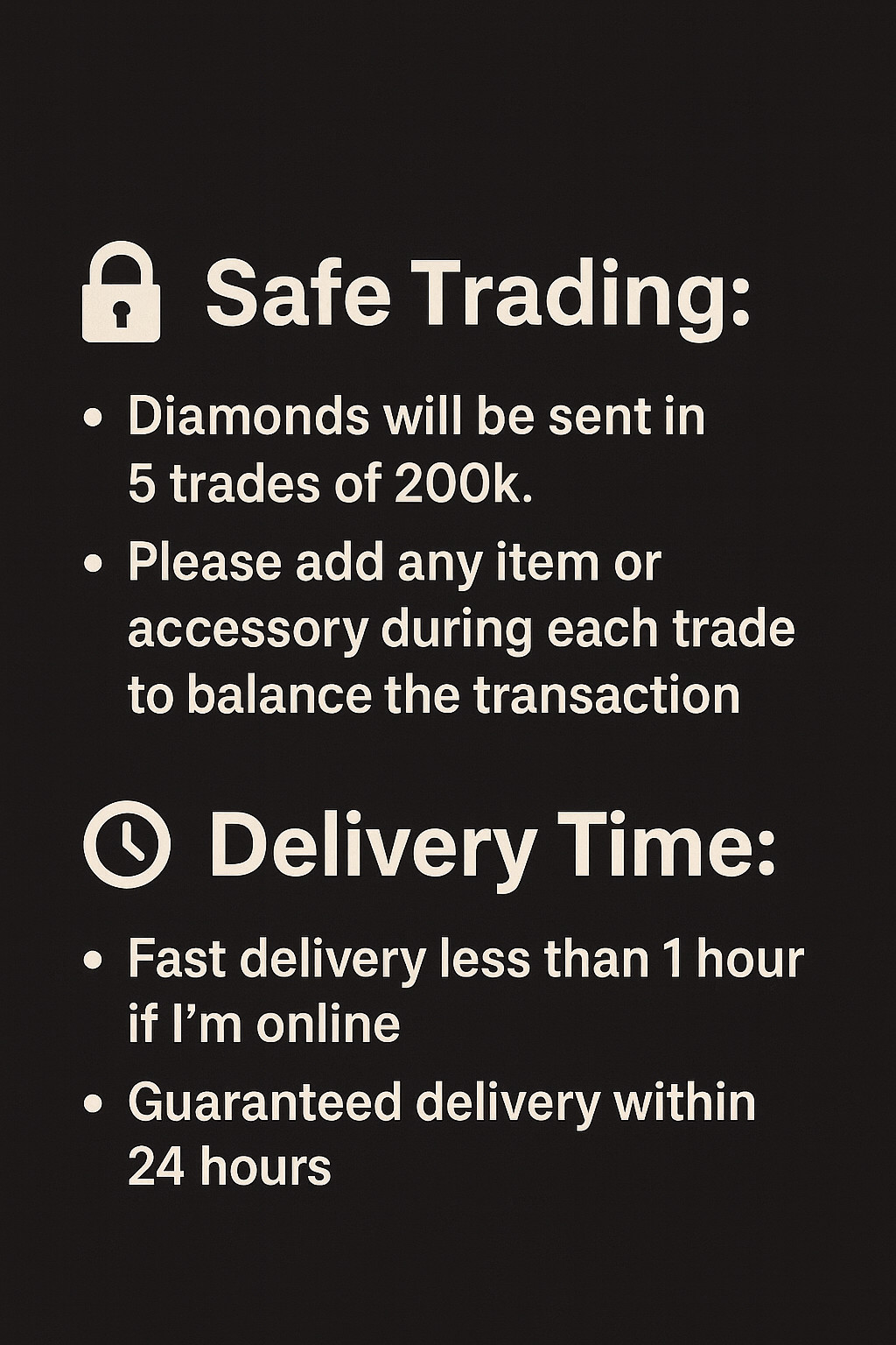 Royale High Diamonds (1 Million) -- Best Price 💎