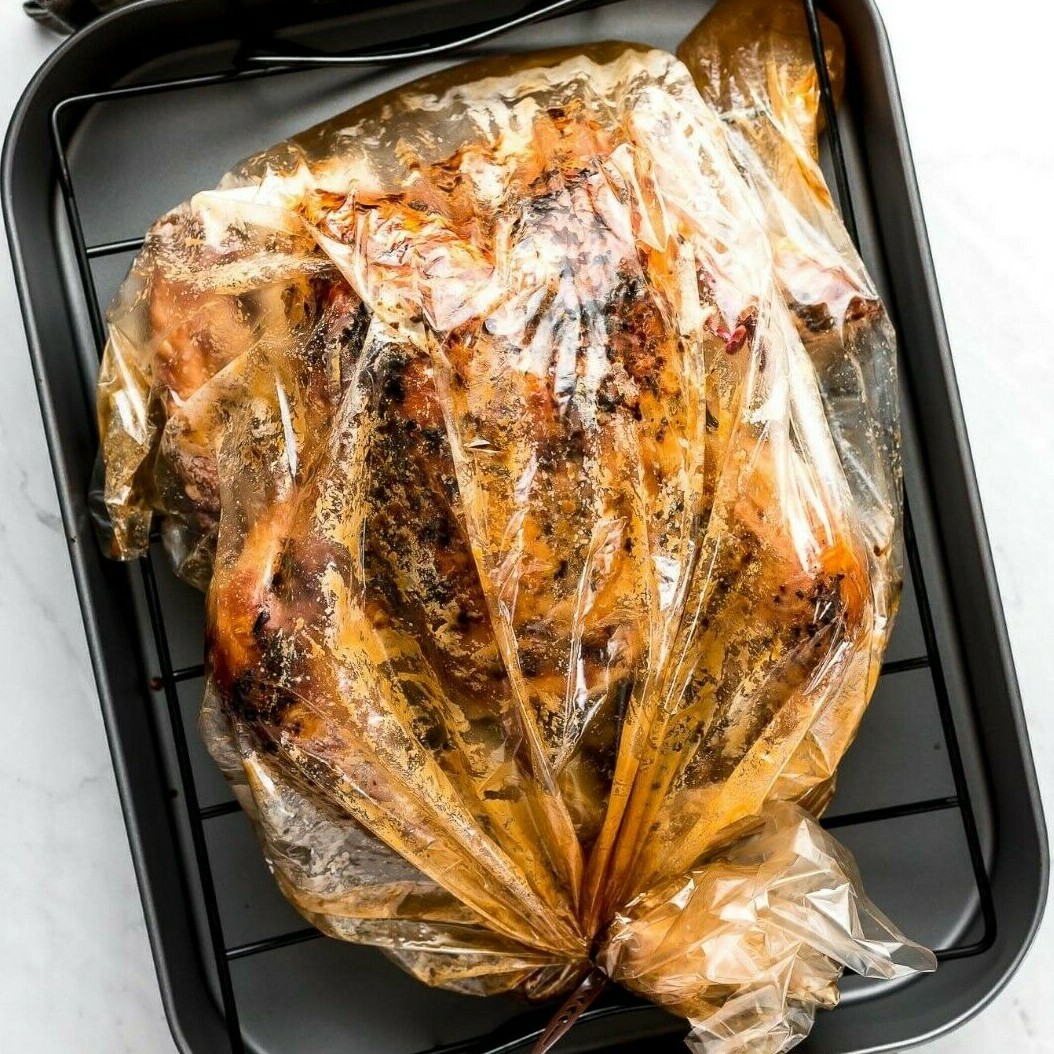 Oven Bags Case 1000 Pack for Turkey Herb Garden Odorless All-Purpose 16" x 18"