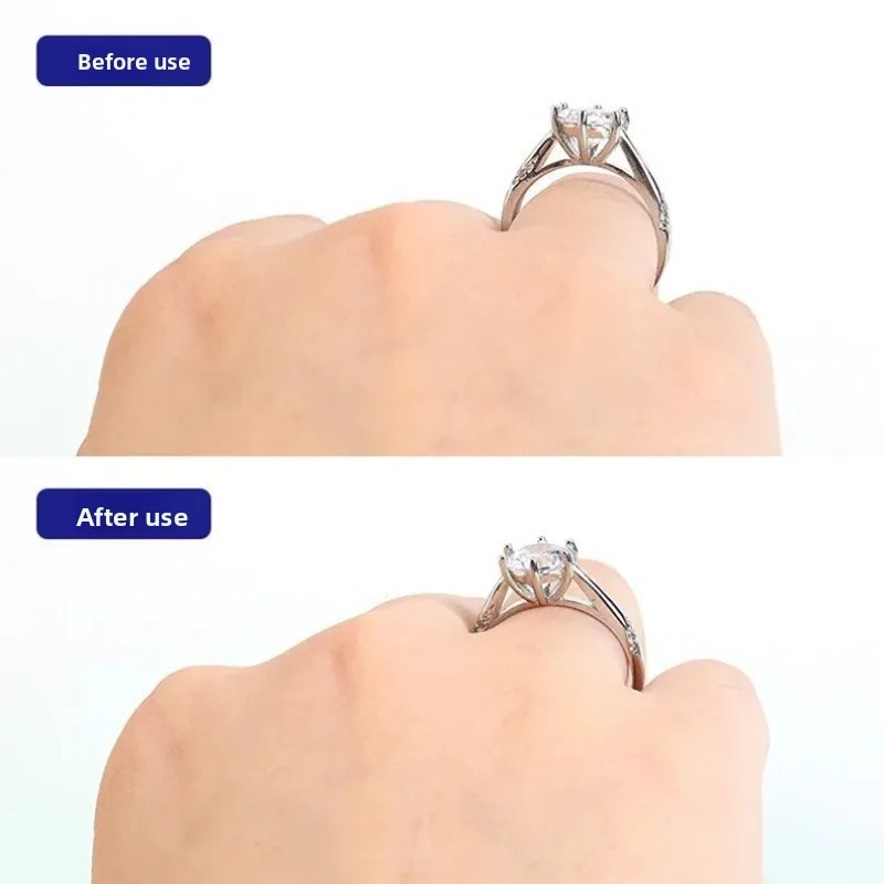 8Pcs Set Invisible Design Ring Size Clip Guard Resizer Reducer Adjuster