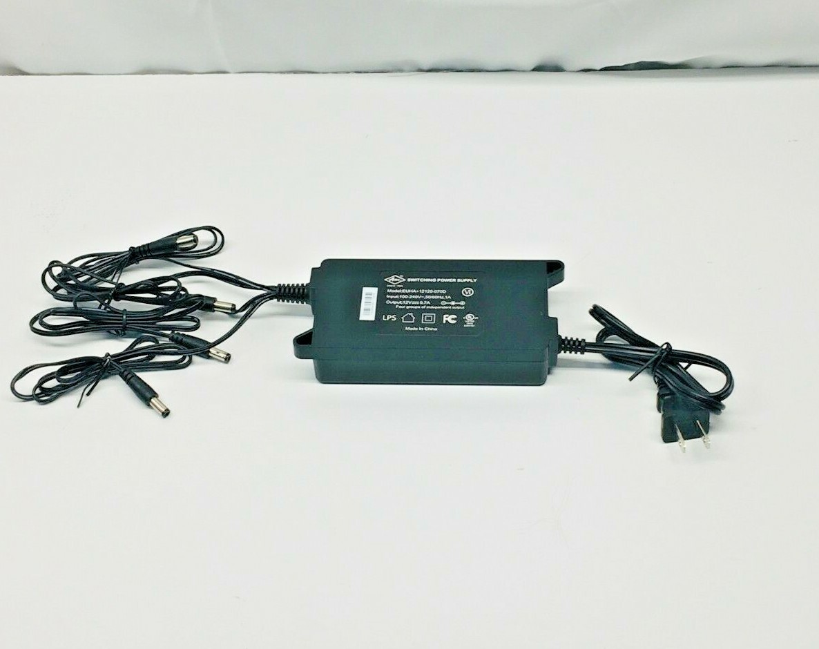 DC Switching Power Supply for Security Cameras EUHA+12120-070D 12V 0.7A
