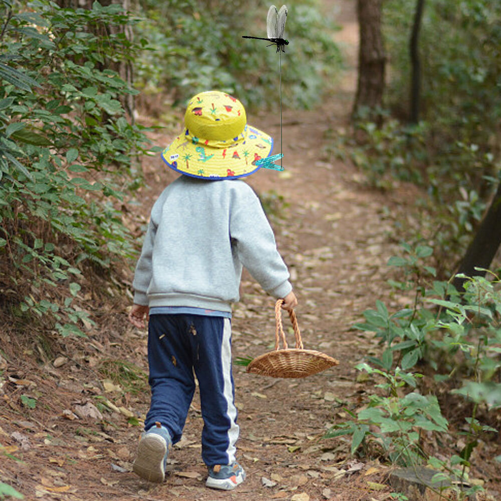 Dragonfly Hat Clip Realistic Dragonfly Clip Bug Repellent Dragonfly Hat Clip JQ