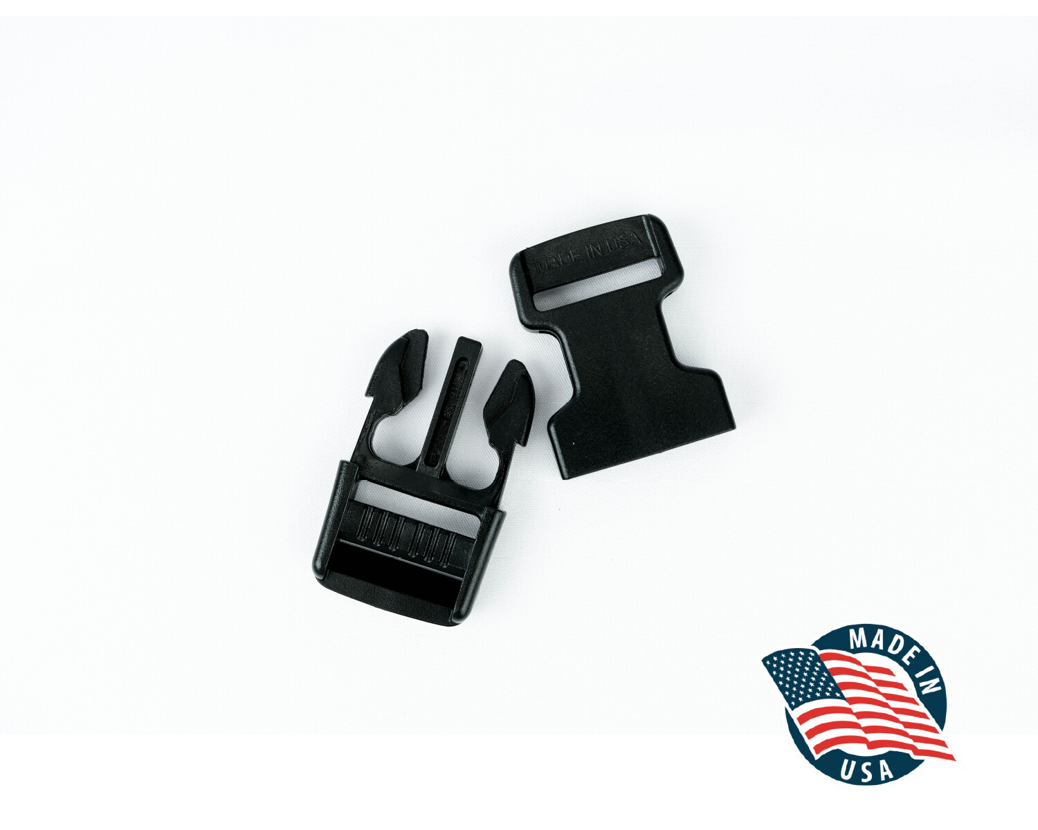 50 set pack X 3/4" Inch Delrin Plastic Side Release Buckle - MADE IN THE USA