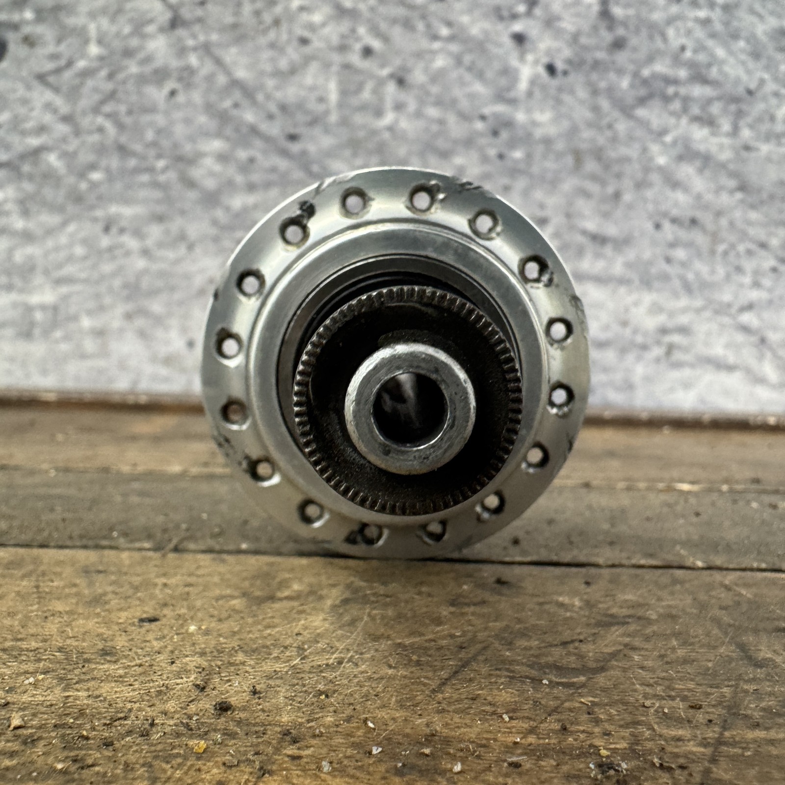 Vintage Mavic 500 Rear Hub 32H BSA Threaded Freewheel Road Bike Hub 126mm