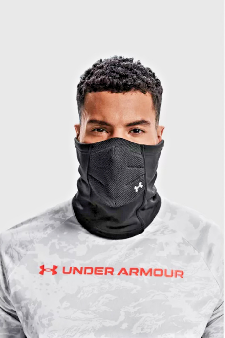 🔥🔥🔥 Under Armour UA Fleece Gaiter Black  L/XL ISO Chill Sportsmask $40 Retail