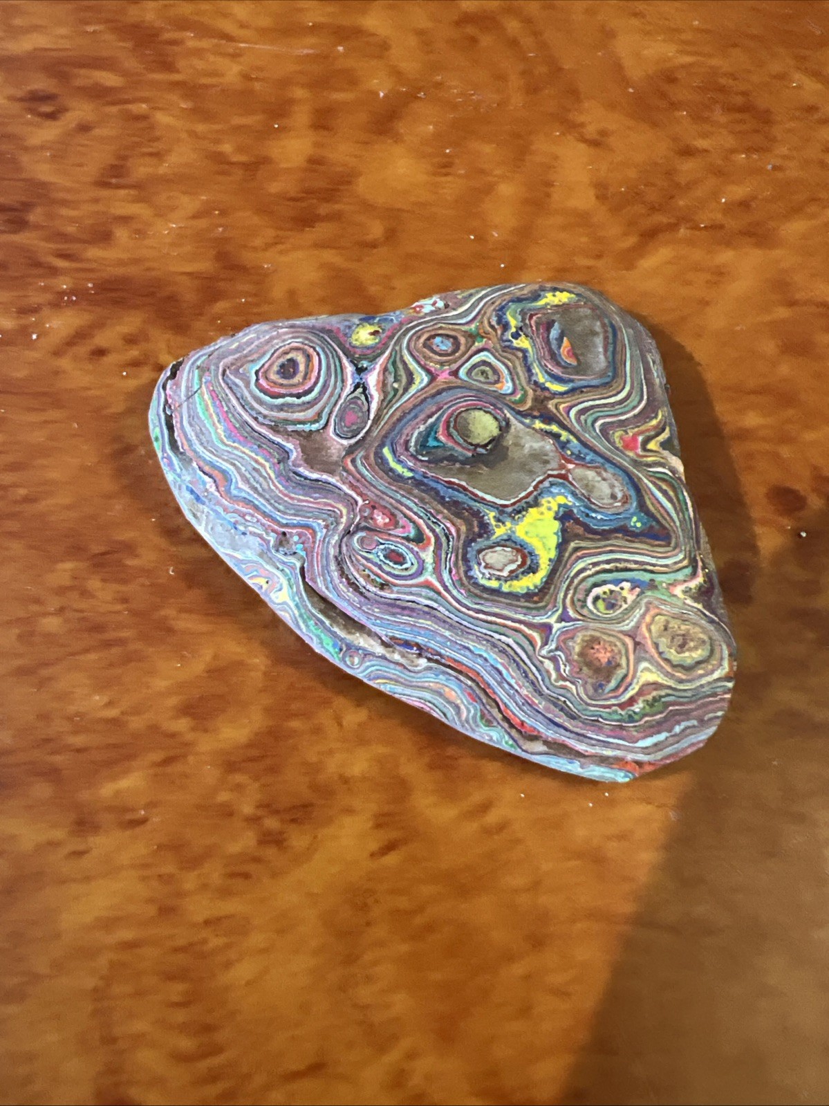 Cadillac Ranch Texas Fordite Rare Colors Motor City Agate Blanks Cabbing